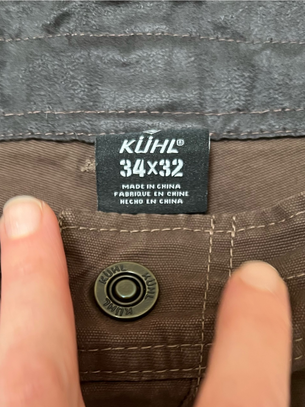 Men’s Kuhl Brown “Kanvus” Pants - Picture 4 of 9